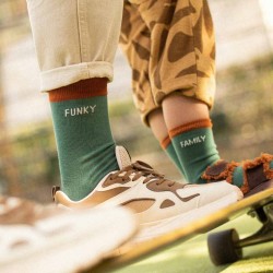 Chaussettes enfants-parents Funky Family Chamaye