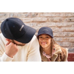 Casquette Adulte en feutre bleue Chamaye