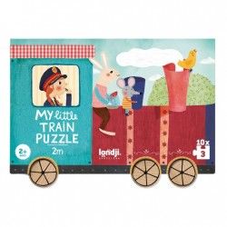 Puzzle my little train Londji