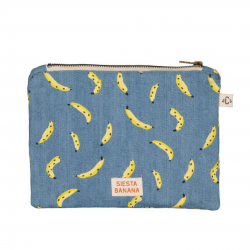 Clutch denim Siesta Banana...