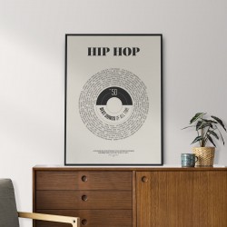 Poster hip hop von les...