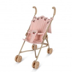 Puppenbuggy vichy pink...