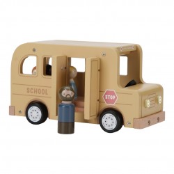 Bus scolaire en bois Little...