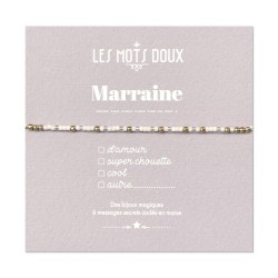 Armband "Marraine" Les Mots...